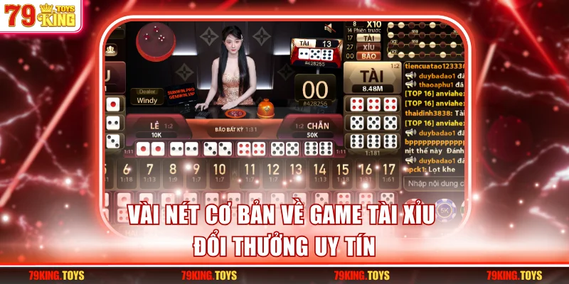 Vài nét cơ bản về game tài xỉu đổi thưởng uy tín